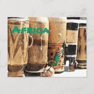 Carte postale Bongos Afrique