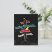 Carte Postale bonheur (Debout devant)