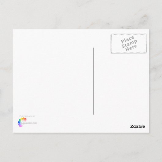 Carte Postale Bonheur (Dos)