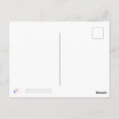 Carte Postale Bonheur de ta vie (Dos)