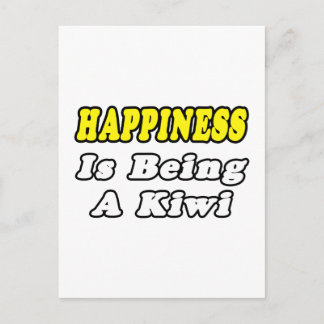 Carte Postale Bonheur...Kiwi