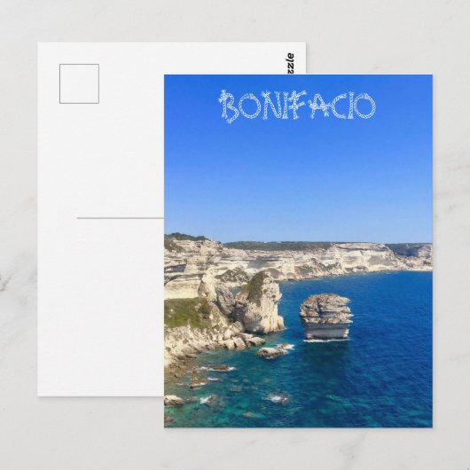 Carte Postale Bonifacio (Devant / Derrière)