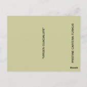 CARTE POSTALE BONITA (Dos)