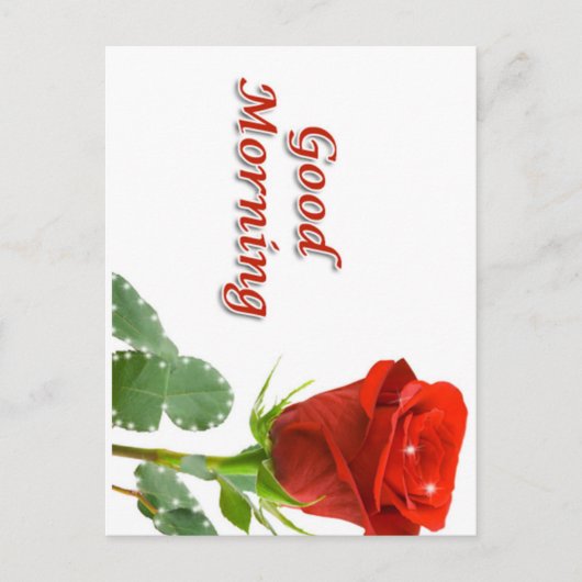 Carte Postale bonjour (Devant)