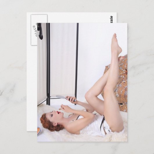 Carte Postale Bonjour (Devant / Derrière)