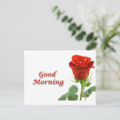 Carte Postale bonjour (Debout devant)