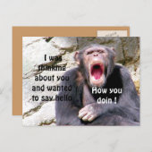 Carte Postale Bonjour_ (Devant / Derrière)