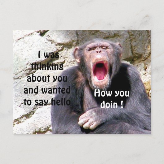 Carte Postale Bonjour_ (Devant)