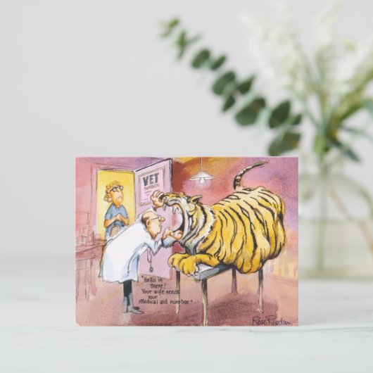 Carte Postale Bonjour ! (Debout devant)