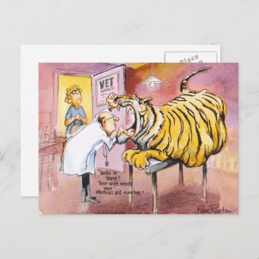 Carte Postale Bonjour ! (Devant / Derrière)