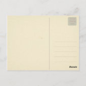 Carte postale Bonjour (Dos)