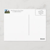 Carte Postale Bonjour (Dos)