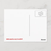 Carte Postale Bonjour ! (Dos)