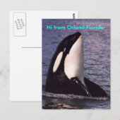 Carte Postale Bonjour  (Devant / Derrière)