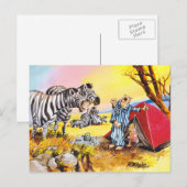 Carte Postale Bonjour ! (Devant / Derrière)