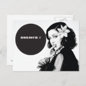 Carte postale Bonjour (Devant / Derrière)