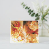 Carte Postale Bonjour (Debout devant)