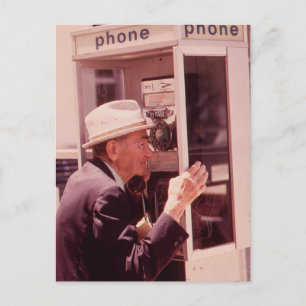 Carte Postale Bonjour Allô ? - VINTAGE