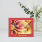 Carte Postale Bonjour...Allons déjeuner (Debout devant)