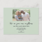 Carte postale - Bonjour aux nouveaux voisins (Devant)