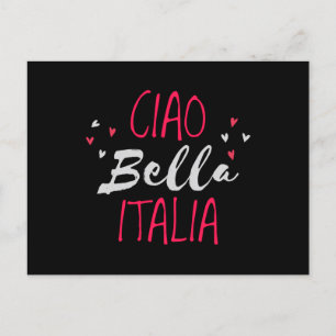 Carte Postale Bonjour belle Italie