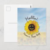 Carte Postale Bonjour ! Bonne journée (Devant / Derrière)