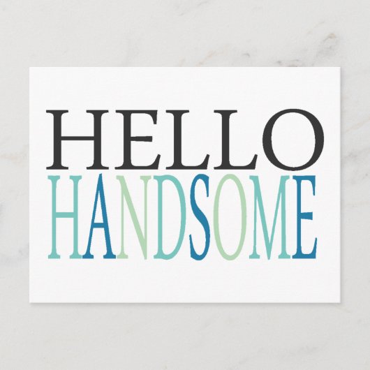 CARTE POSTALE BONJOUR COMPLIMENTS EXPRESSIONS FEINGS SA (Devant)