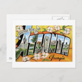 Carte Postale Bonjour d'Atlanta Géorgie (Devant / Derrière)