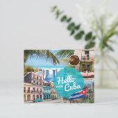 Carte Postale Bonjour de Cuba (Debout devant)