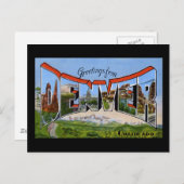 Carte Postale Bonjour de Denver Colorado (Devant / Derrière)