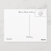 Carte Postale Bonjour de... Drogue murale (Dos)