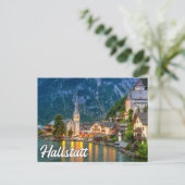 Carte Postale Bonjour De Hallstatt, Autriche (Debout devant)