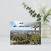 Carte Postale Bonjour De Hearst Castle (Debout devant)