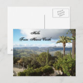 Carte Postale Bonjour De Hearst Castle (Devant / Derrière)