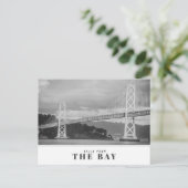 Carte Postale "Bonjour de la baie" Modern Bay Bridge (Debout devant)