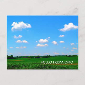 CARTE POSTALE BONJOUR DE L'OHIO