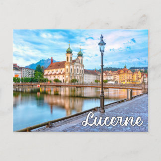 Carte Postale Bonjour De Lucerne, Suisse