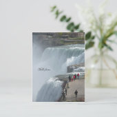 Carte Postale Bonjour de... Niagara Falls Canada (Debout devant)