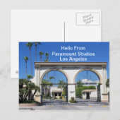 Carte Postale Bonjour De Paramount StudiosCarte Postale (Devant / Derrière)