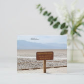 Carte Postale Bonjour de... Parc national de Death Valley (Debout devant)