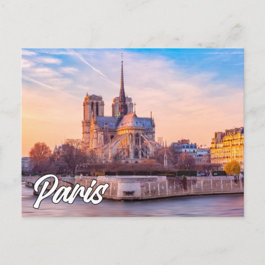 Carte Postale Bonjour De Paris, France (Devant)