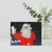 Carte Postale Bonjour de Santa (Debout devant)