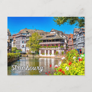 Carte Postale Bonjour De Strasbourg, France