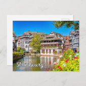 Carte Postale Bonjour De Strasbourg, France (Devant / Derrière)