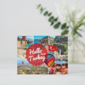 Carte Postale Bonjour de Turquie (Debout devant)