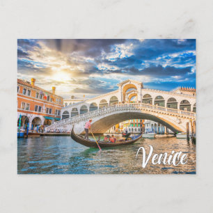 Carte Postale Bonjour de Venise, Italie
