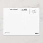 Carte Postale Bonjour de Washington (Dos)