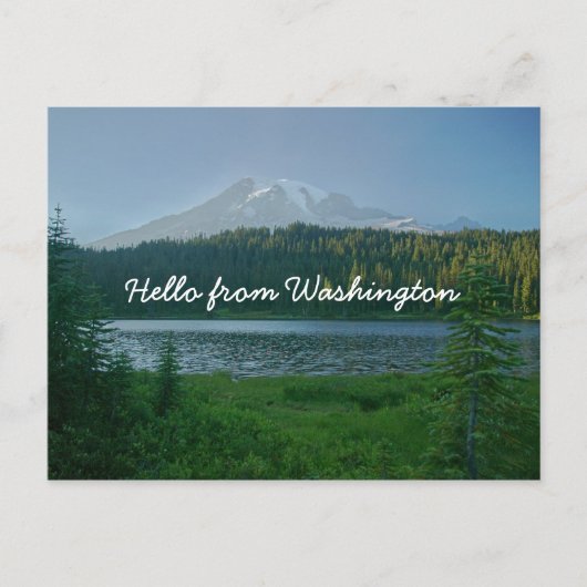 Carte Postale Bonjour de Washington (Devant)