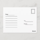 Carte Postale Bonjour Du Michigan (Dos)