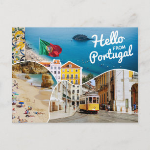 Carte Postale Bonjour du Portugal